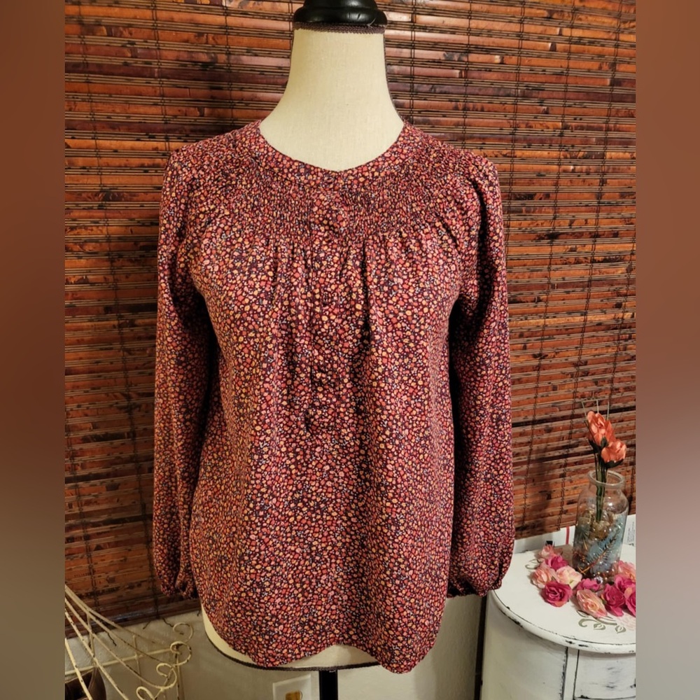 Floral Print Women's Top - Picture 1 of 4